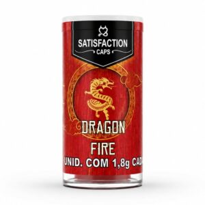 Dragon Fire Bolinha Com Óleo Para Massagem Corporal 03 Unidades Satisfaction Caps
