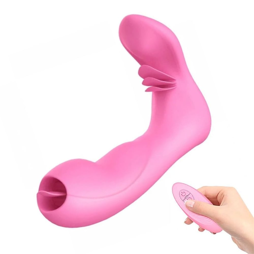 Vibrador Lambe Lambe Luxury Duo 12 Modos Sucção Intt - Imagem 3