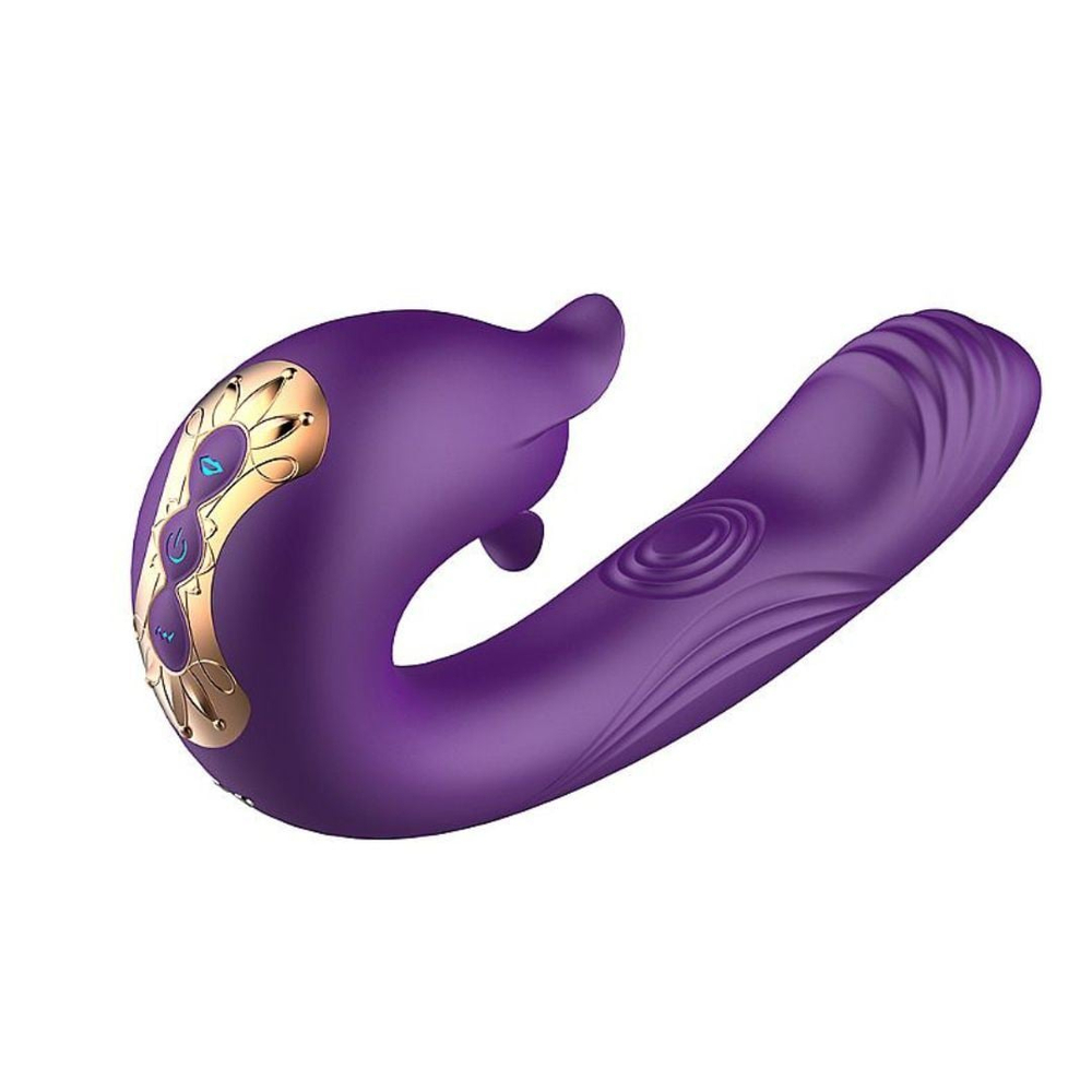Estimulador Clitoriano Lips 10 Modos De Vibração E Pulsação Vibe Toys - Imagem 2
