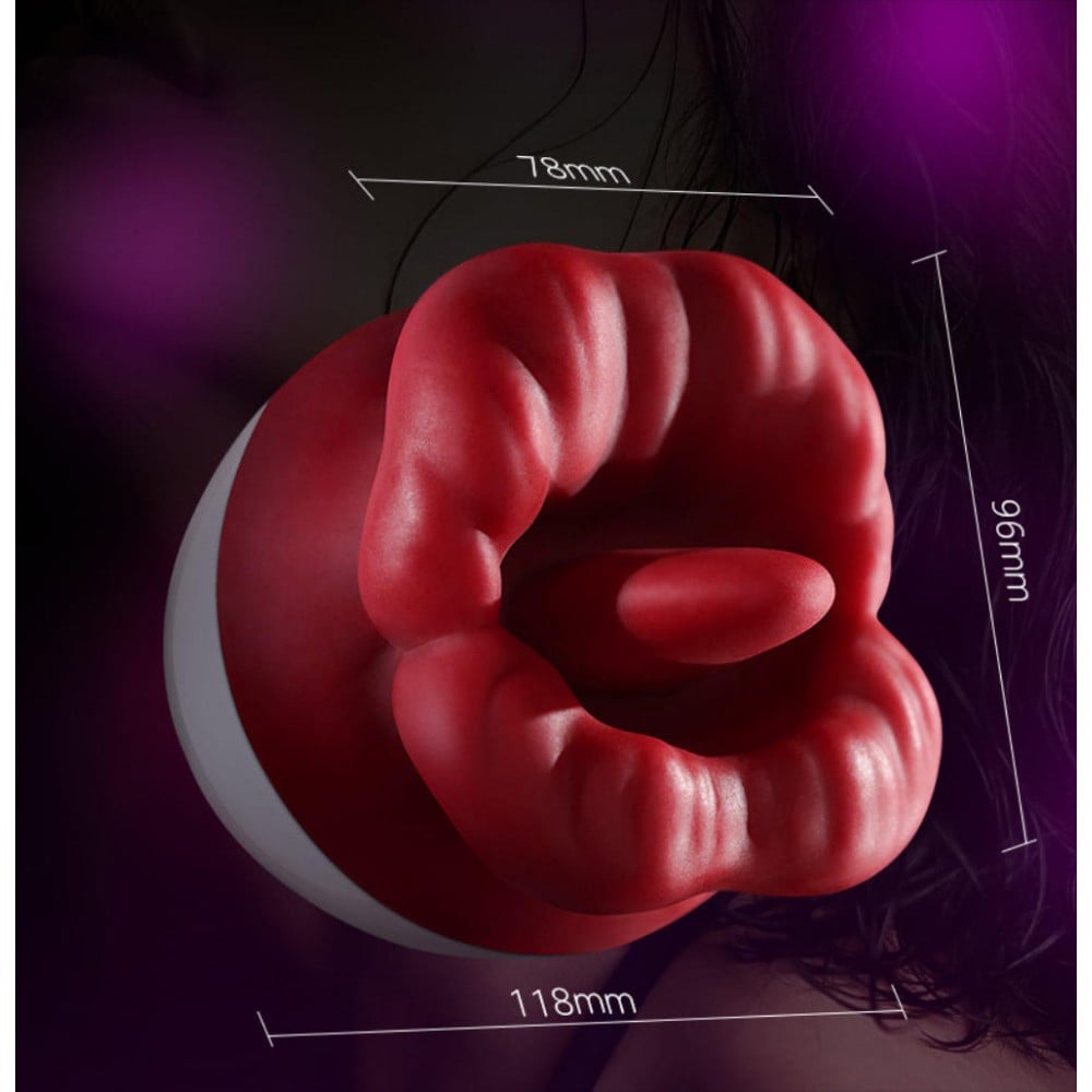 Estimulador Clitóris Big Mouth Com Língua Estimuladora Vibe Toys - Imagem 10