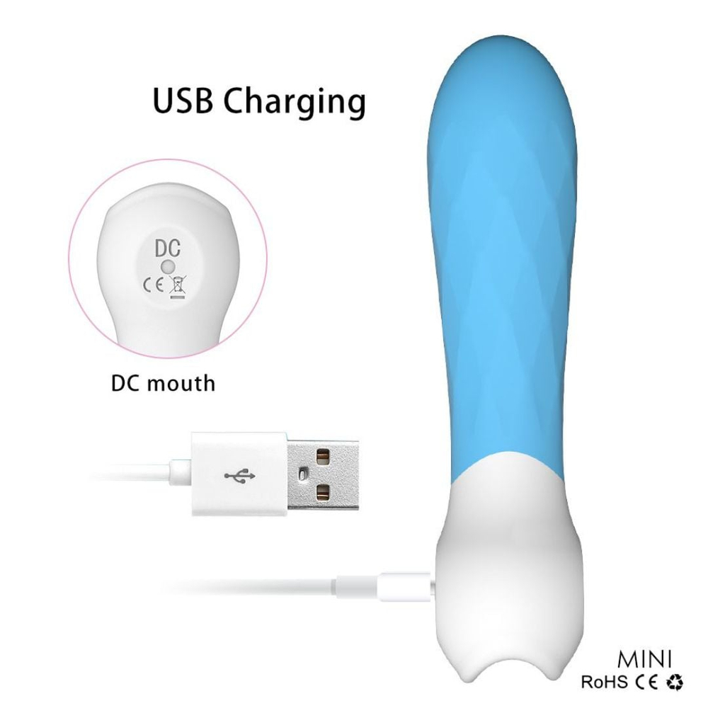 Estimulador De Clitóris Texturizado Recarregável 9 Vibrações Vibe Toys - Imagem 2