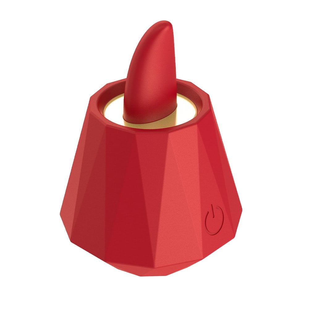 Estimulador Diamond Com Língua Estimuladora 5 Modos De Rotacão Vibe Toys - Imagem 3