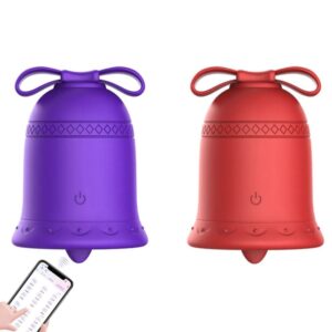 Estimulador Duplo Bell 9 Modos De Vibração Por Aplicativo Vibe Toys