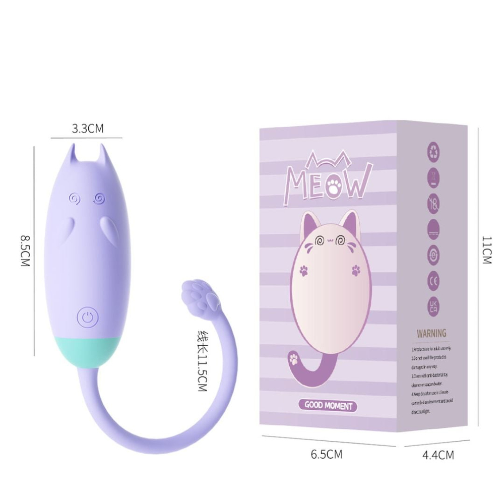 Estimulador Meow Ponto G E Clitóris Com Aplicativo Vibe Toys - Imagem 6