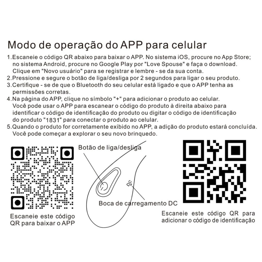 Estimulador Ponto G Com Controle Via Aplicativo Vibe Toys - Imagem 6
