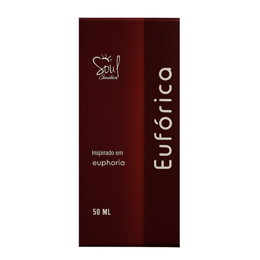 Eufórica Colônia Feminina 50Ml Soul Cosméticos - Imagem 3