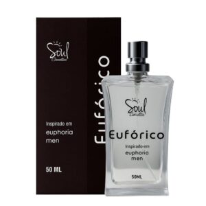 Eufórico Colônia Masculina 50Ml Soul Cosméticos