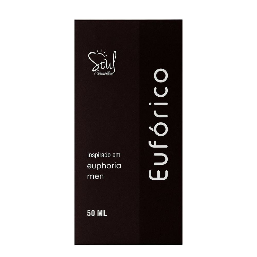 Eufórico Colônia Masculina 50Ml Soul Cosméticos - Imagem 3