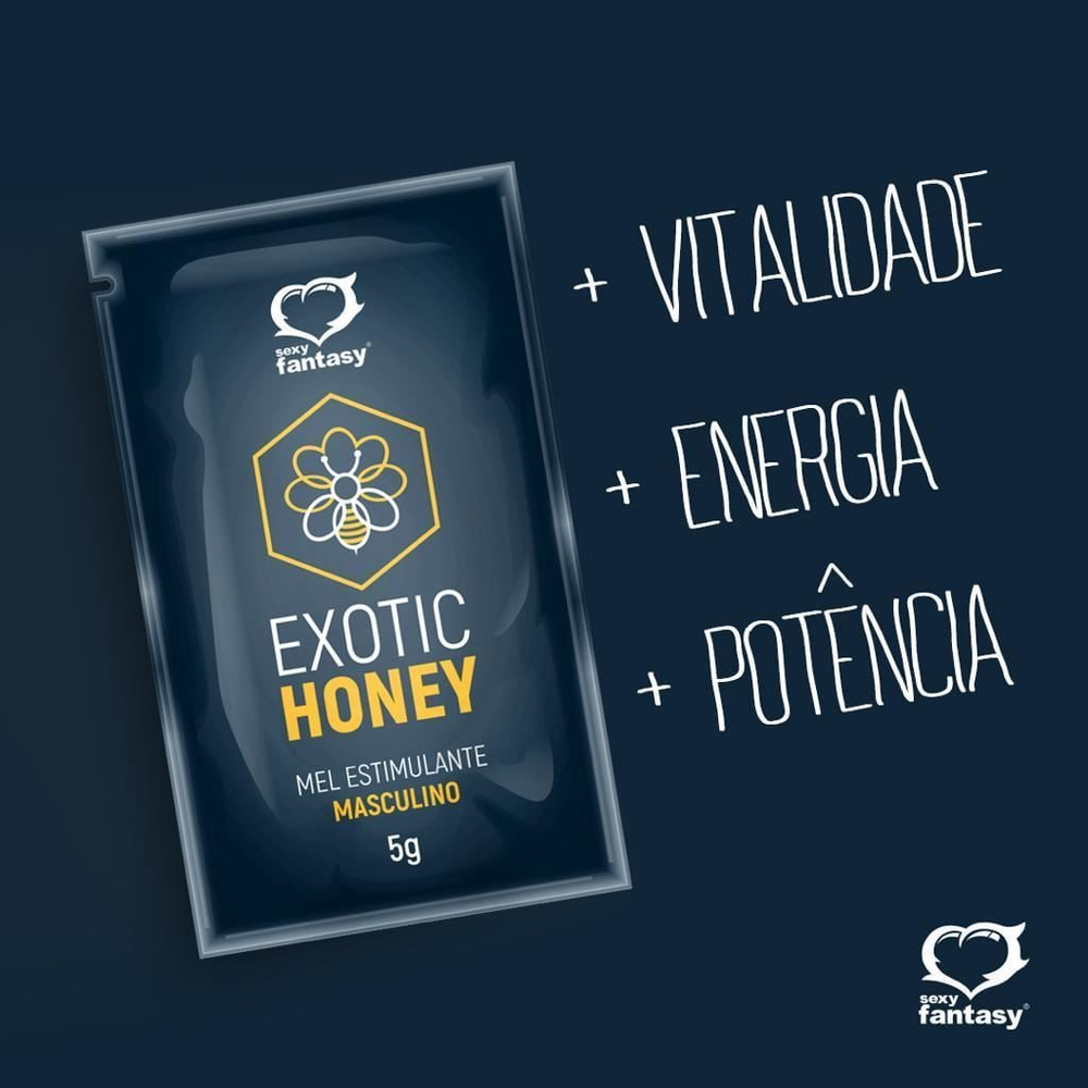 Exotic Honey Melzinho Estimulante Masculino 5G Sexy Fantasy - Imagem 2