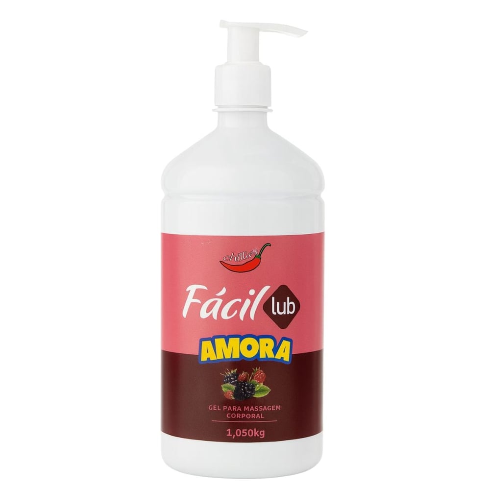 Fácil Lub Gel Lubrificante Beijável 1,050Kg Chillies - Imagem 2