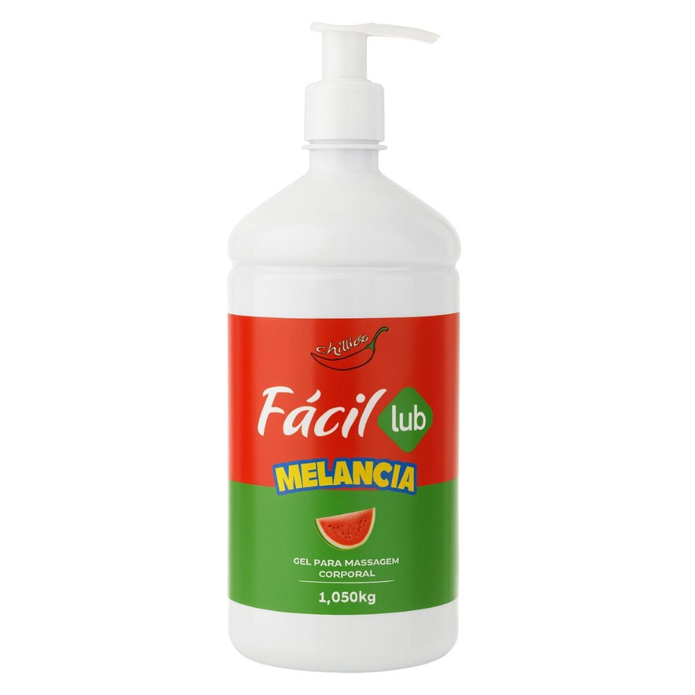 Fácil Lub Gel Lubrificante Beijável 1,050Kg Chillies - Imagem 3