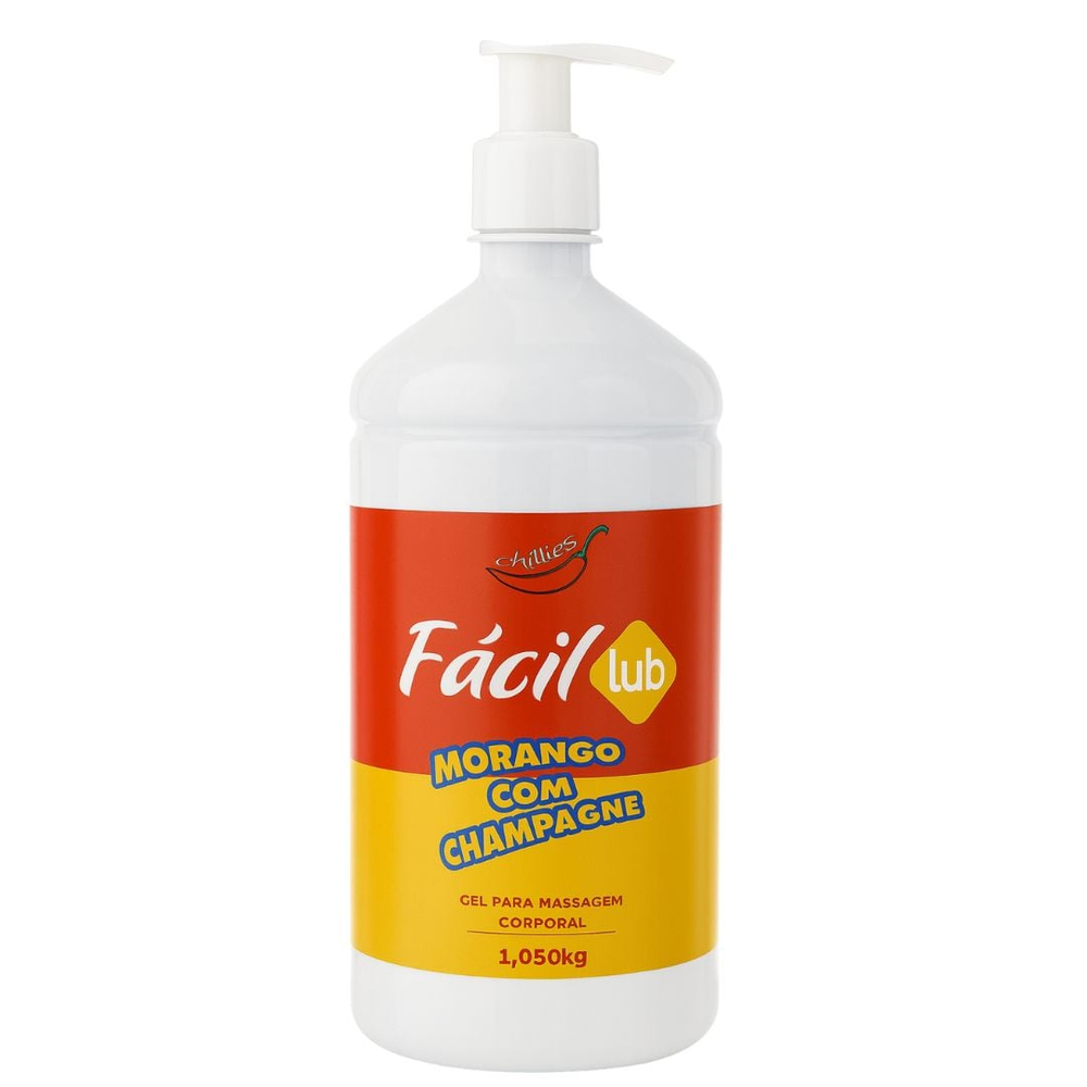 Fácil Lub Gel Lubrificante Beijável 1,050Kg Chillies - Imagem 4