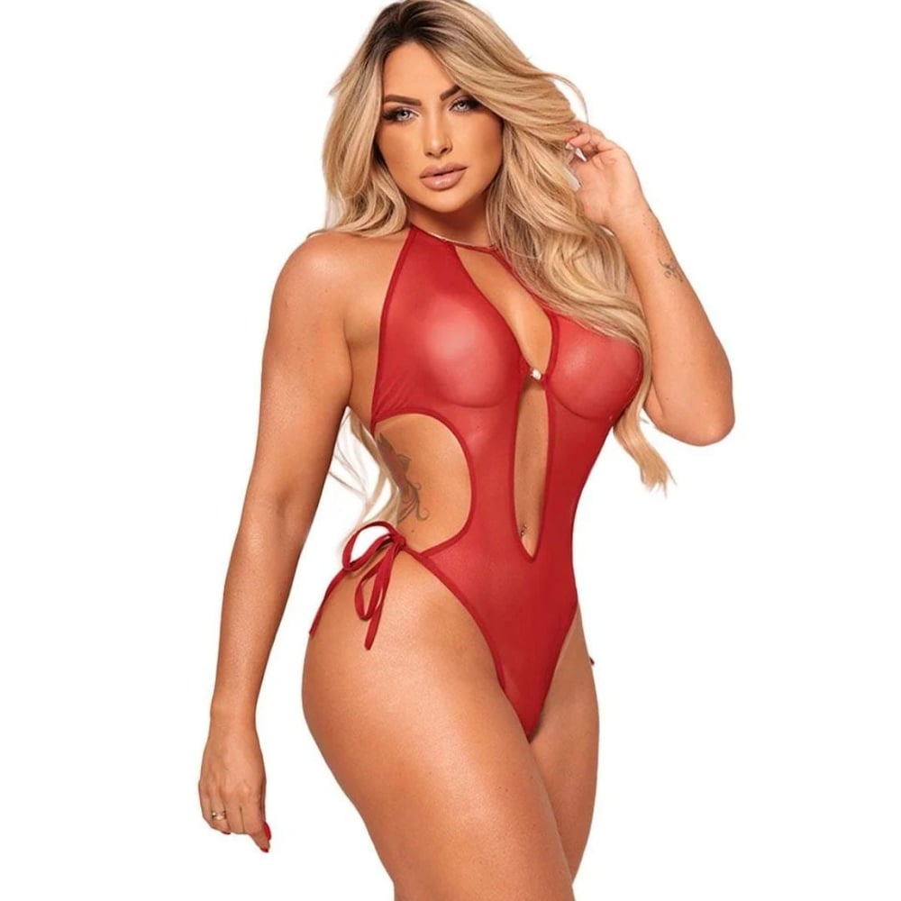 Body Kylie Em Renda Coleção Ousadia Universo Feminino - Imagem 5