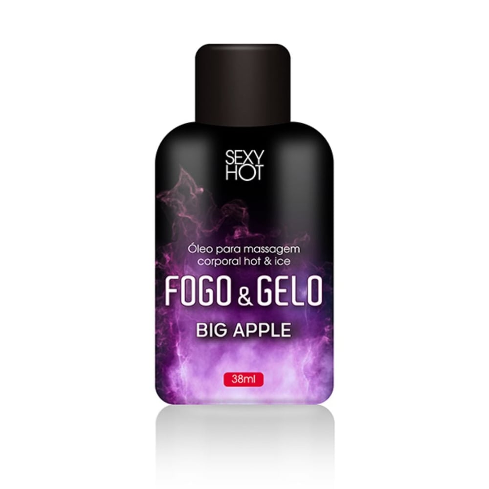Fogo E Gelo Drinks Óleo Para Massagem Beijável 38Ml Sexy Hot - Imagem 2