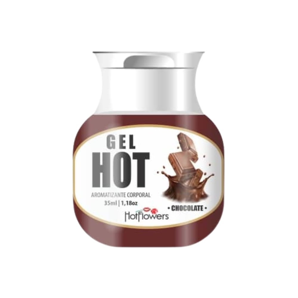 Gel Aromatizante Hot 35Ml Hot Flowers - Imagem 4