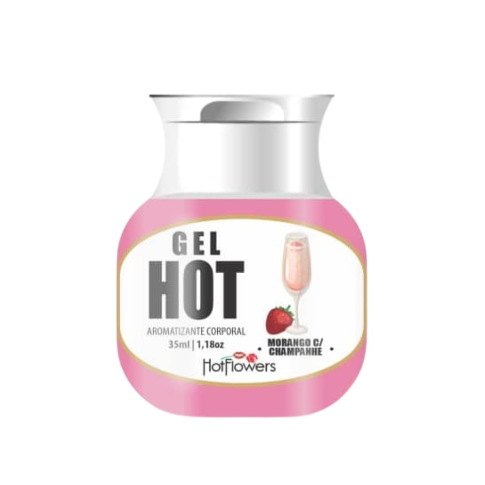 Gel Aromatizante Hot 35Ml Hot Flowers - Imagem 10