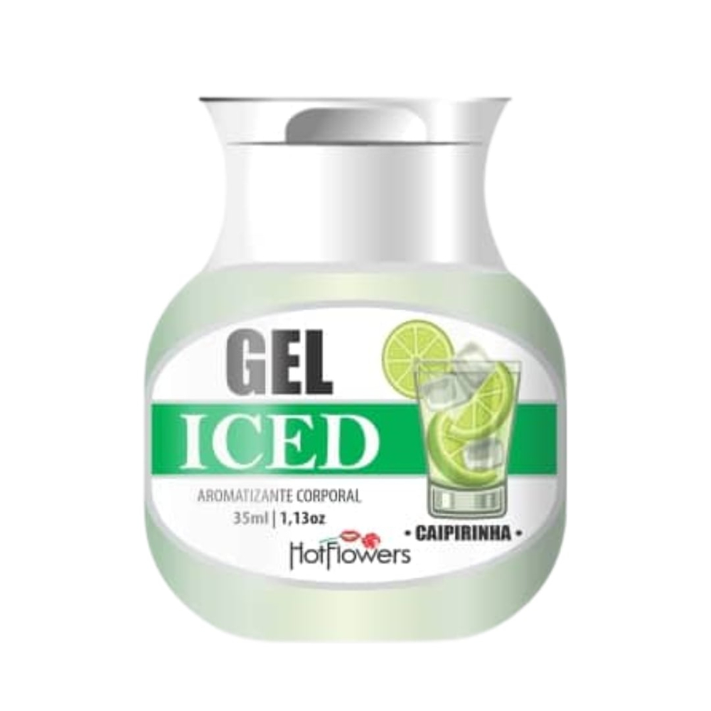 Gel Aromatizante Iced 35Ml Hot Flowers - Imagem 2