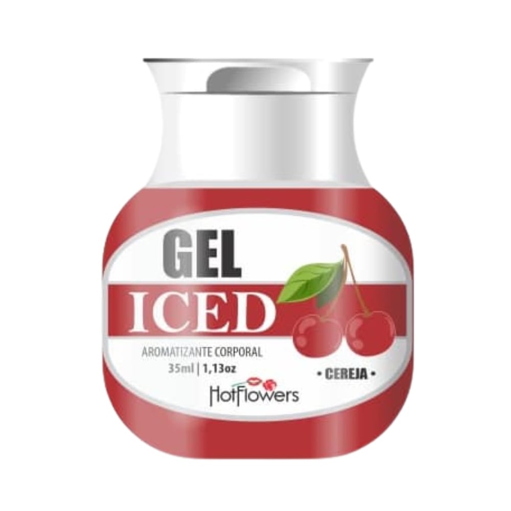 Gel Aromatizante Iced 35Ml Hot Flowers - Imagem 3