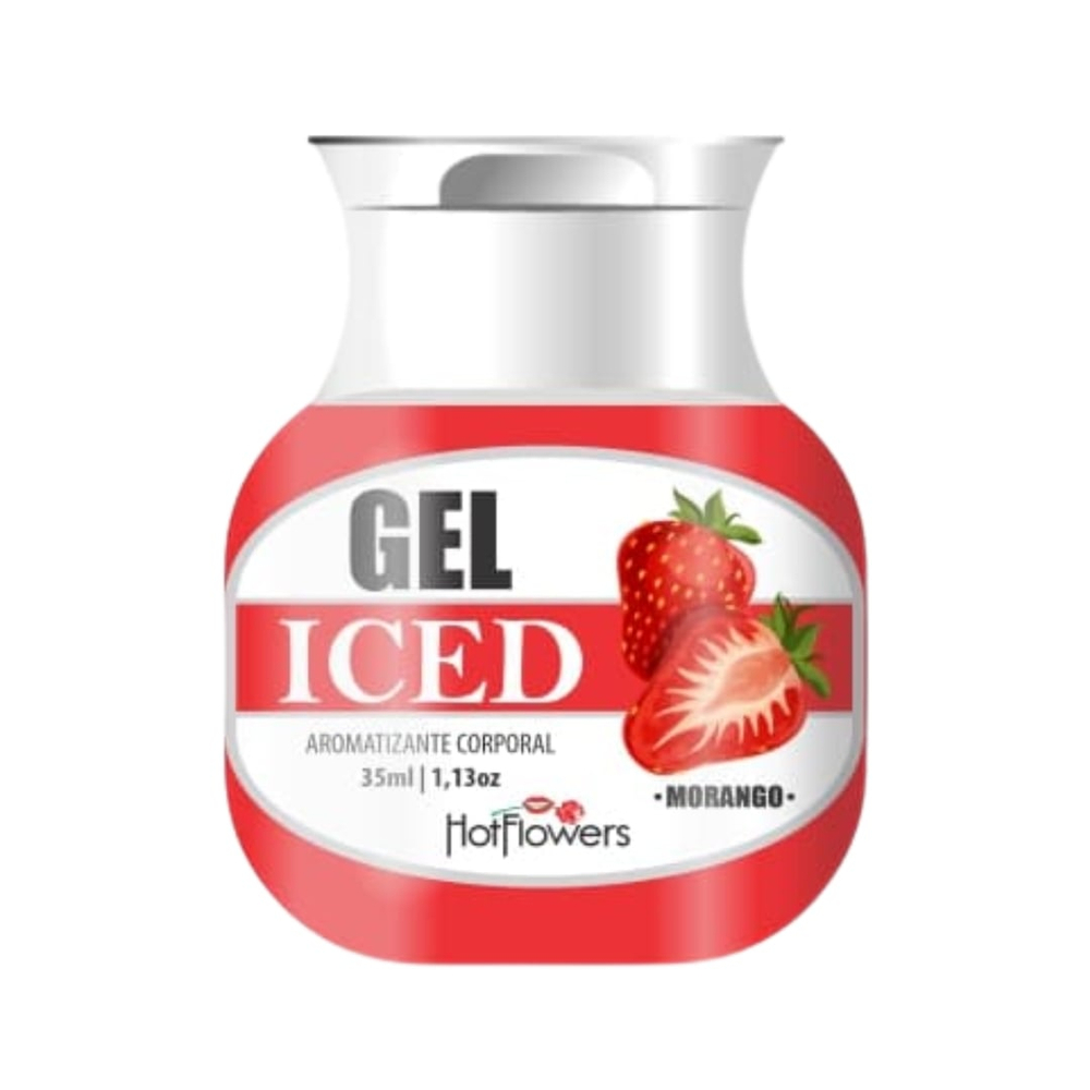 Gel Aromatizante Iced 35Ml Hot Flowers - Imagem 5