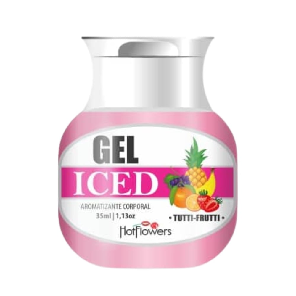 Gel Aromatizante Iced 35Ml Hot Flowers - Imagem 6