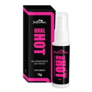 Gel Aromatizante Oral Hot 15G Hot Flowers