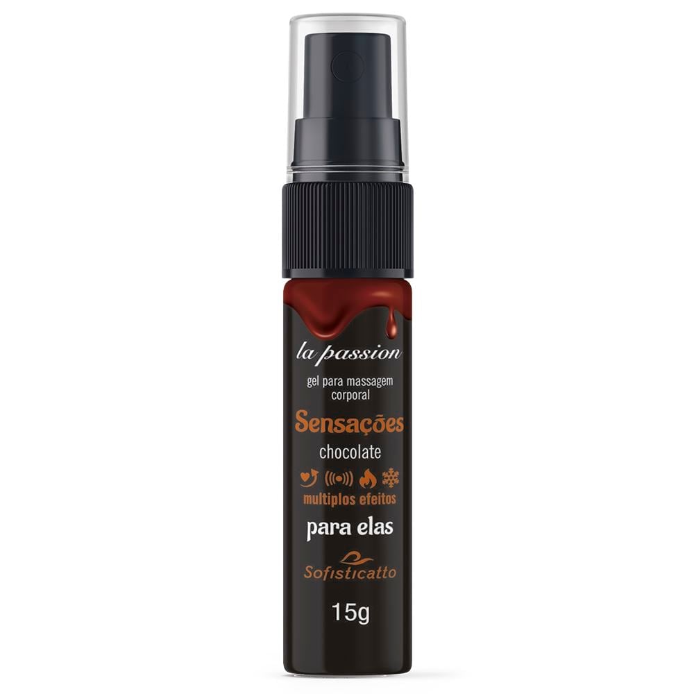 Gel Beijável Sensações La Passion 15G Sofisticatto - Imagem 4