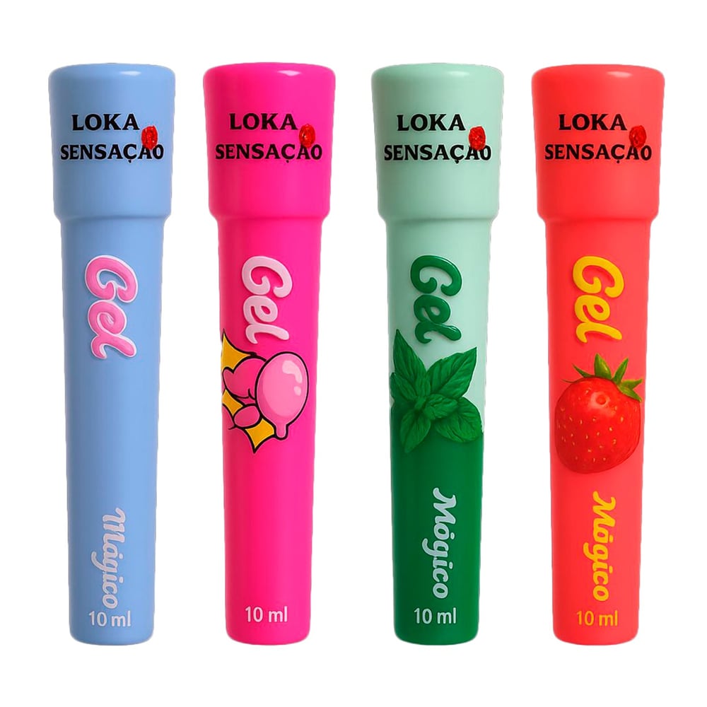 Gel Mágico Beijável 10Ml Loka Sensação