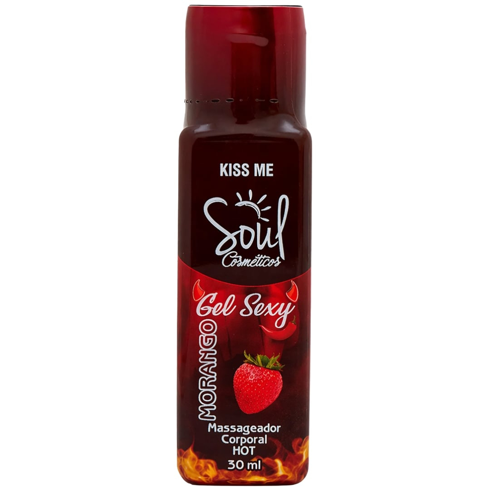 Gel Sexy Hot Kiss Me 30Ml Soul Cosméticos - Imagem 3