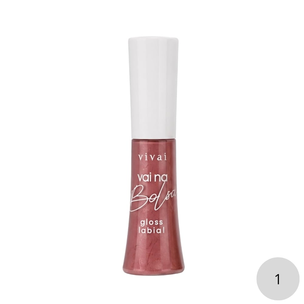 Gloss Labial Velvet Glow 2,5Ml Vivai - Imagem 9