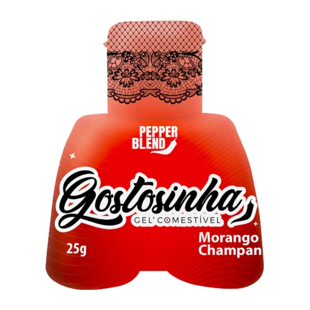 Gostosinha Gel Comestível Hot 25G Pepper Blend - Imagem 3