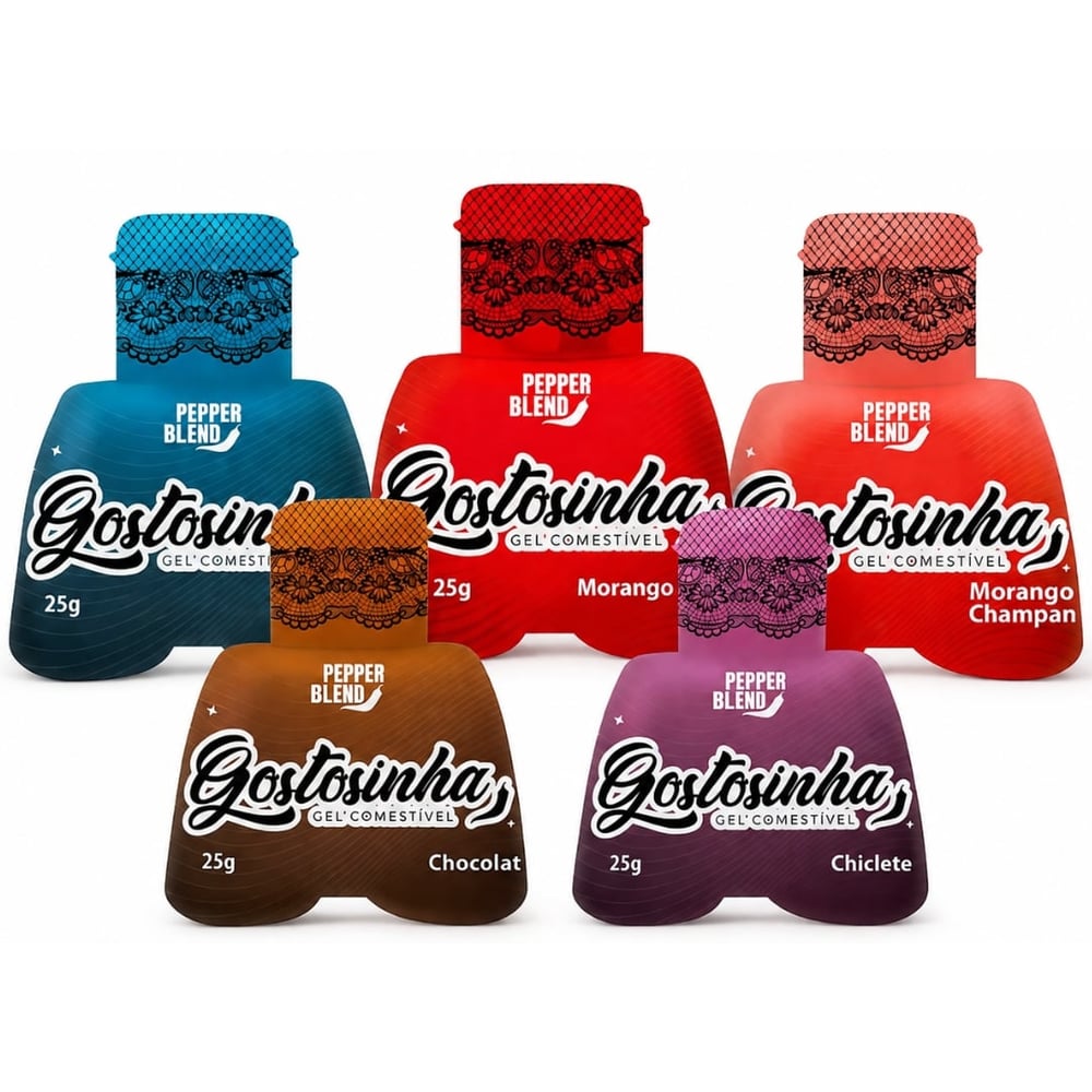 Gostosinha Gel Comestível Hot 25G Pepper Blend