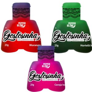 Gostosinha Gel Comestível Ice 25G Pepper Blend