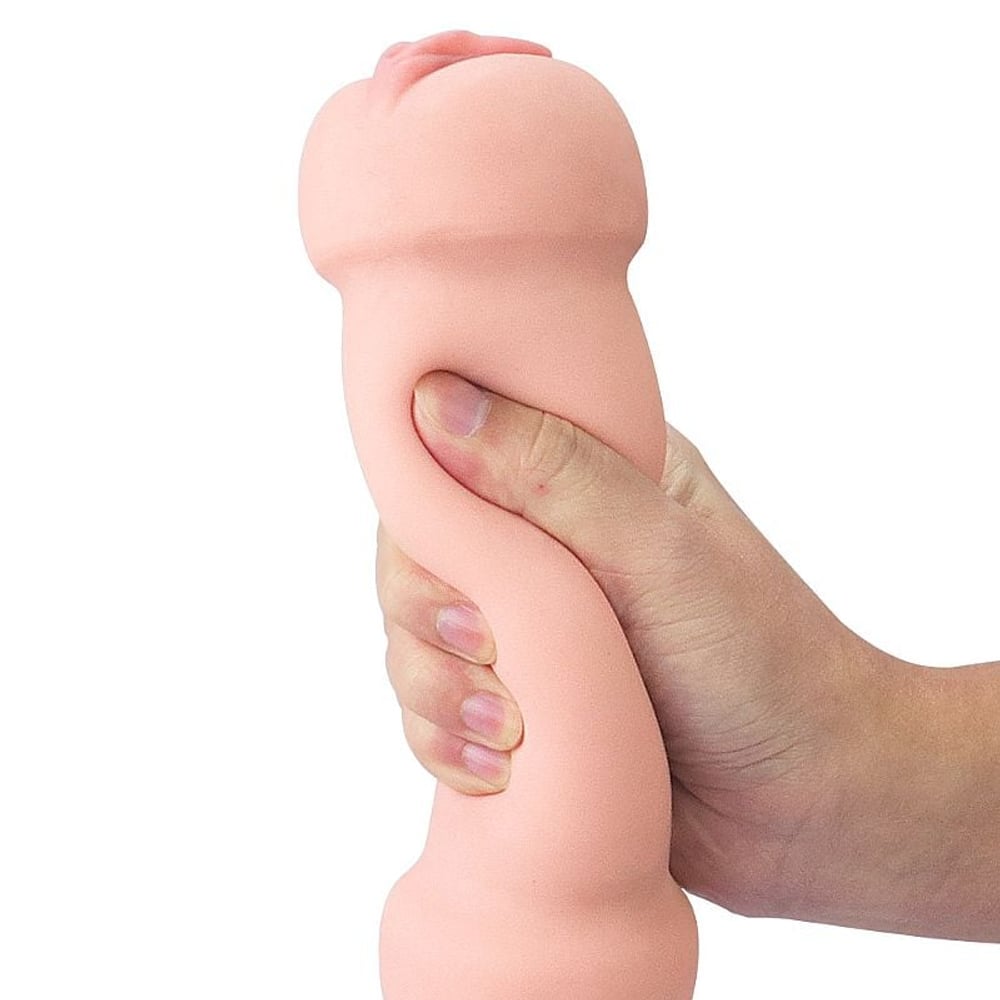 Halteres Masturbador Duplo Vagina E Boca Exciting Steel - Imagem 6