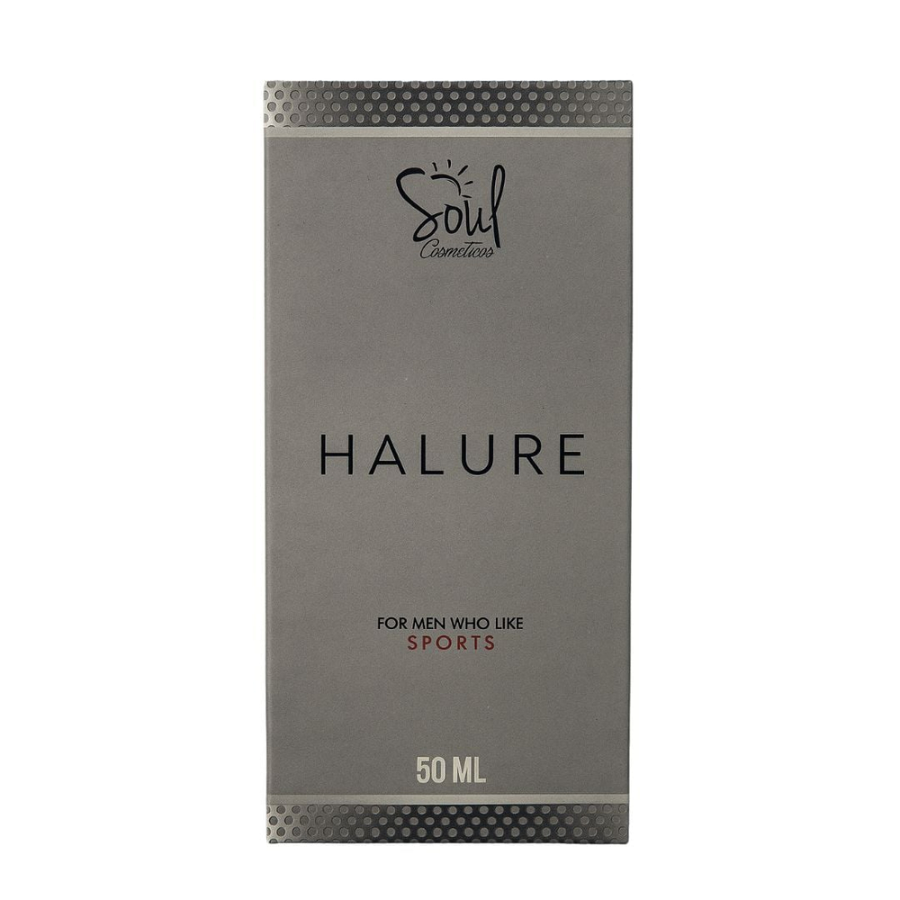 Halure Colônia Masculina 50Ml Soul Cosméticos - Imagem 3