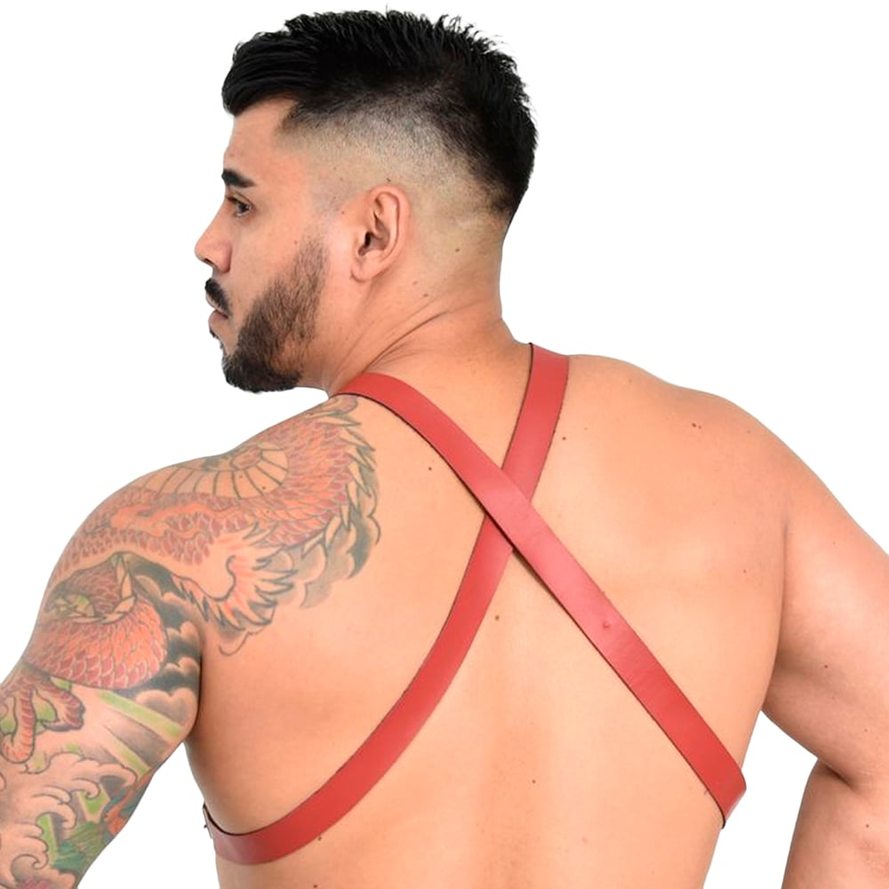 Harness Masculino Malik Linha Sado Êxtase Produtos Eróticos - Imagem 6