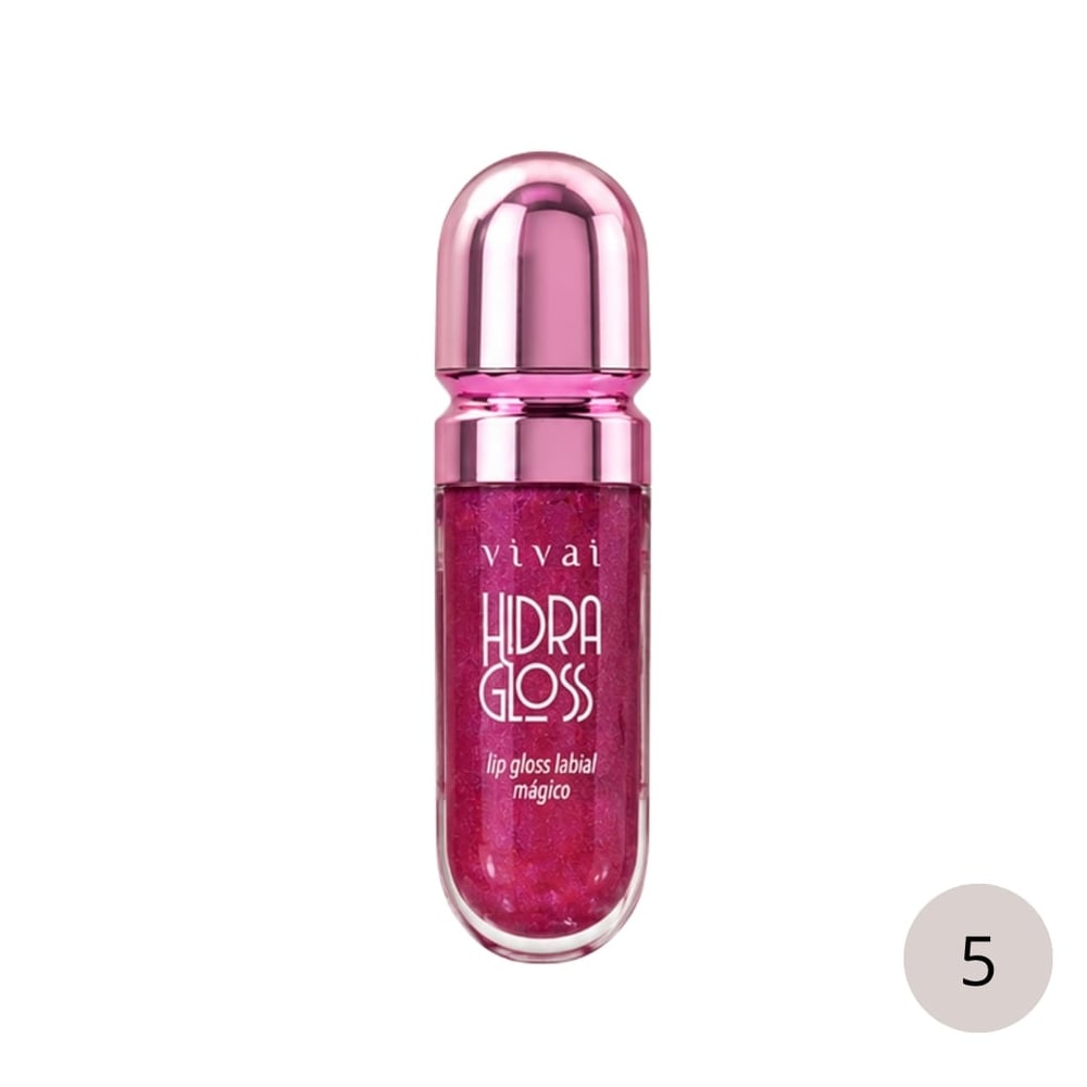 Hidra Gloss Lip Gloss Labial Mágico 7Ml Vivai - Imagem 6