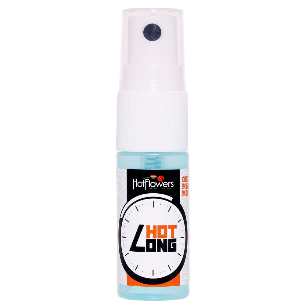 Hot Long Spray Prolongador Masculino 12Ml Hot Flowers - Imagem 2