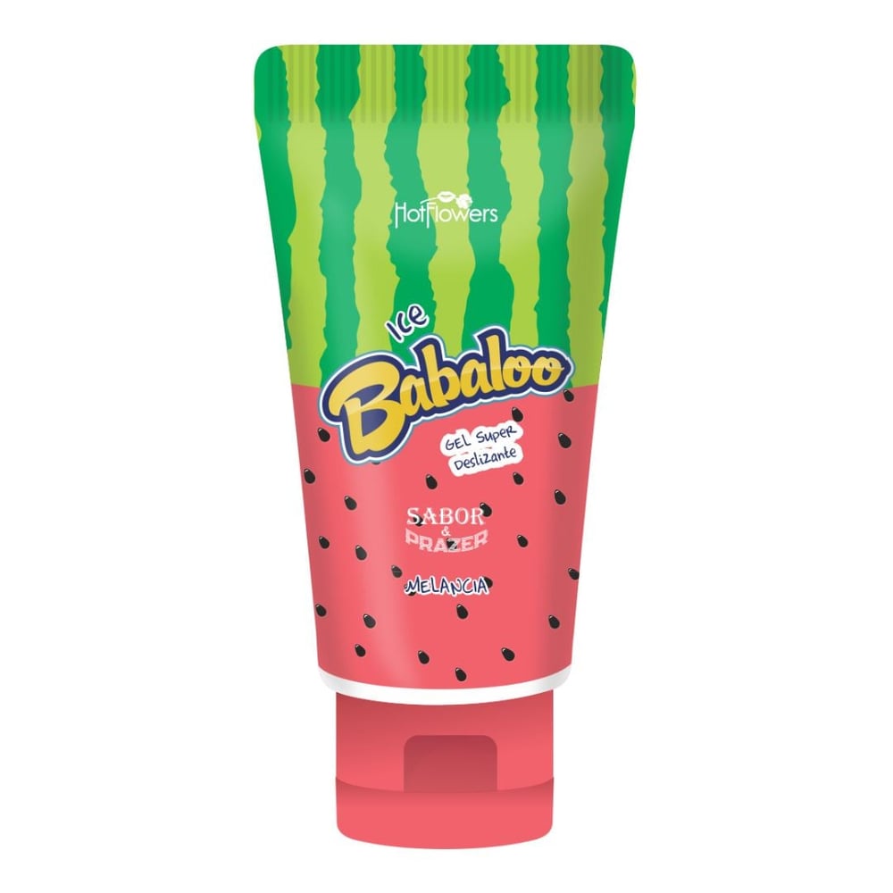 Ice Babaloo Gel Beijável Deslizante 60G Hot Flowers - Imagem 2