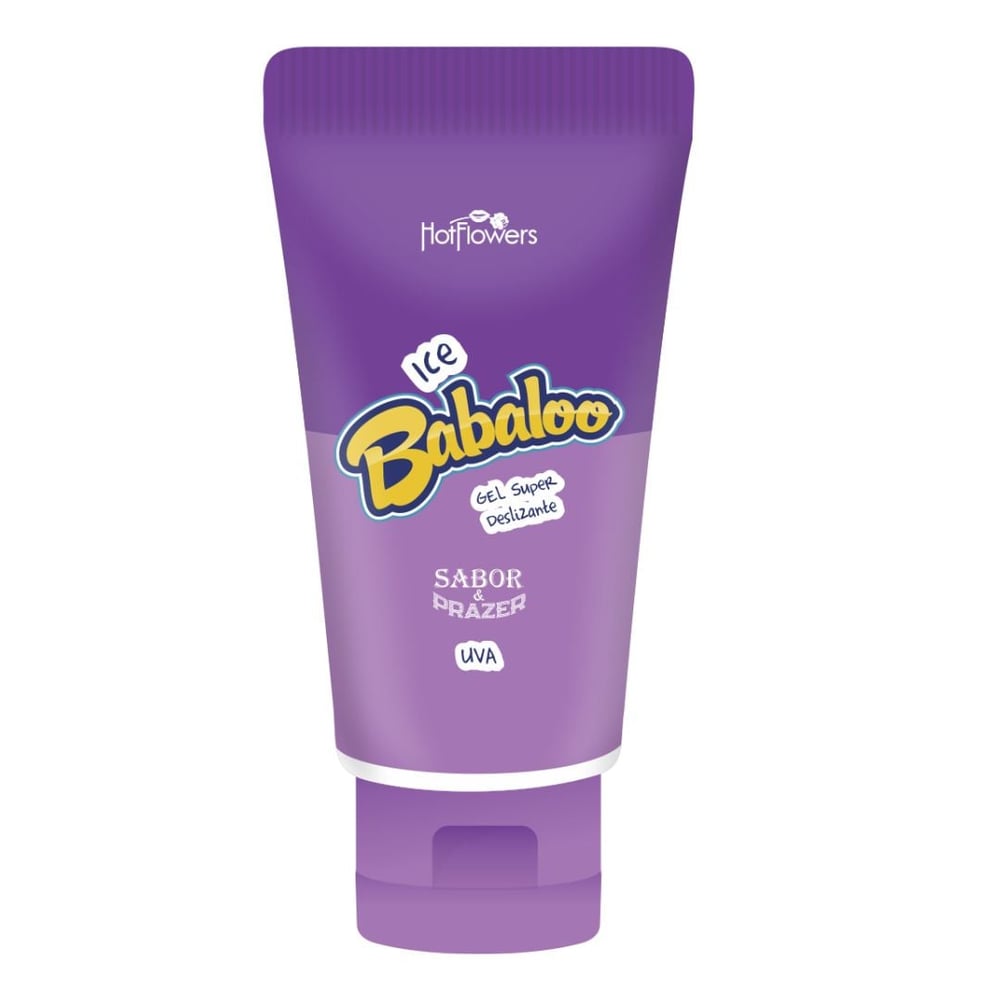 Ice Babaloo Gel Beijável Deslizante 60G Hot Flowers - Imagem 3