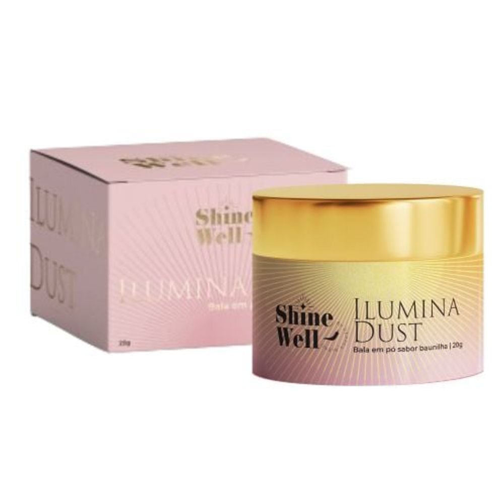 Ilumina Dust Bala Em Pó Linha Shine Well 20G Pepper Blend
