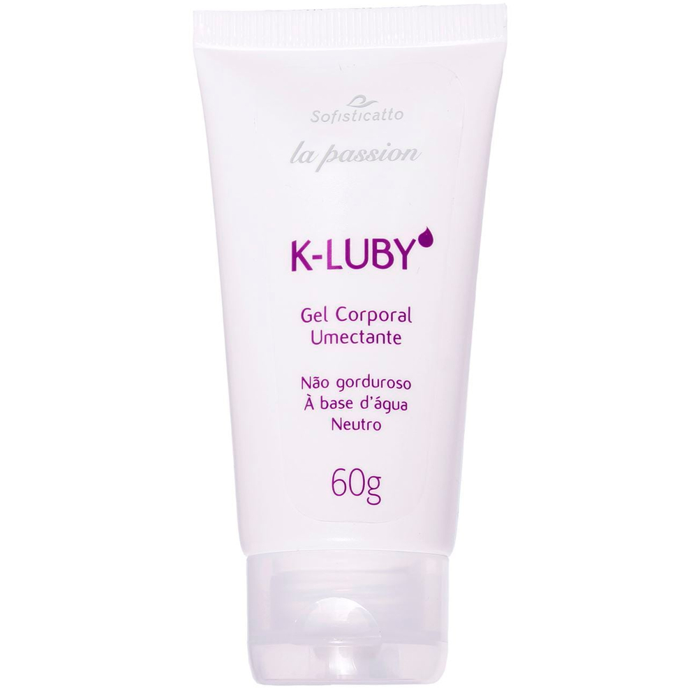 K Luby Lubrificante Íntimo Neutro 60G Sofisticatto - Imagem 2