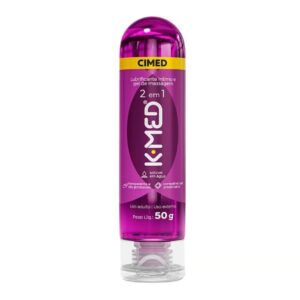 K-Med Gel Lubrificante Íntimo 2 Em 1 Solúvel Em Água 50G Cimed