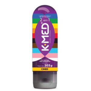 K-Med Lgbtqiap+ 2 Em 1 Gel Lubrificante Íntimo 203G Cimed