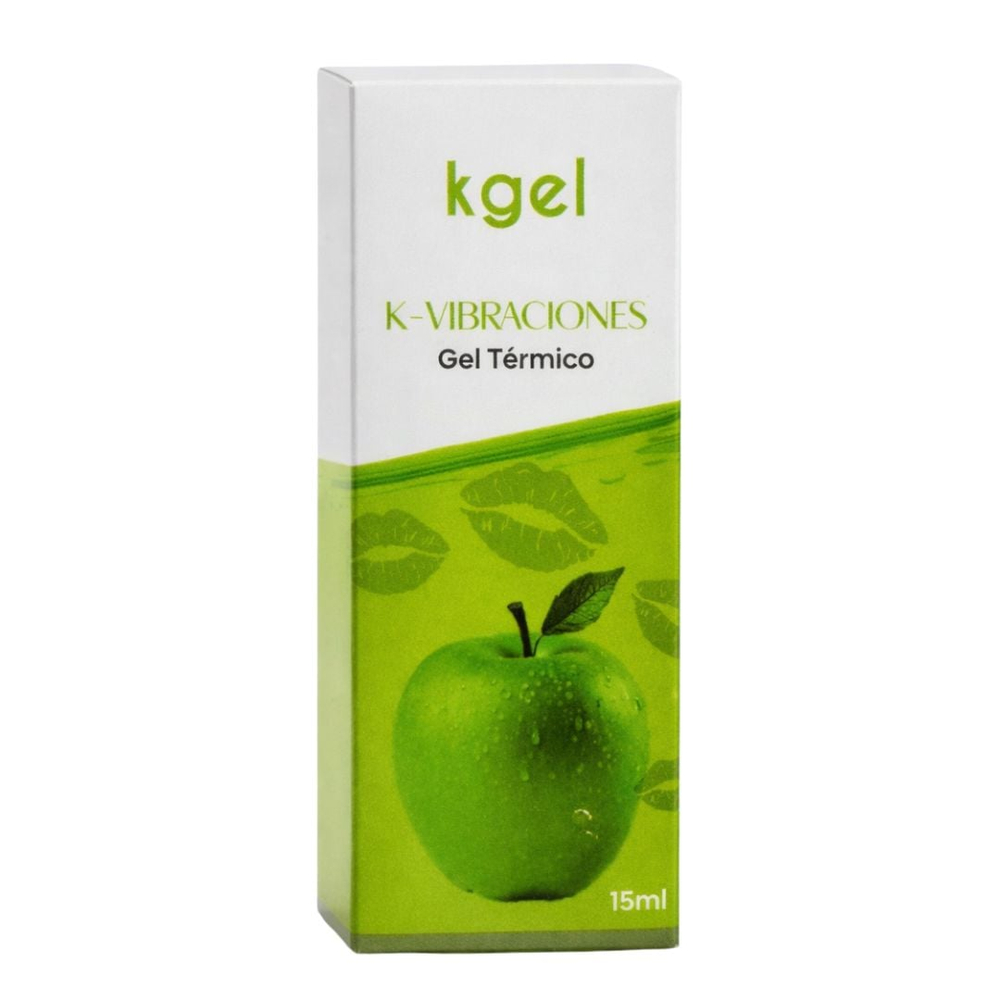 K-Vibraciones Gel Térmico De Maçã Verde 15Ml Kgel - Imagem 2