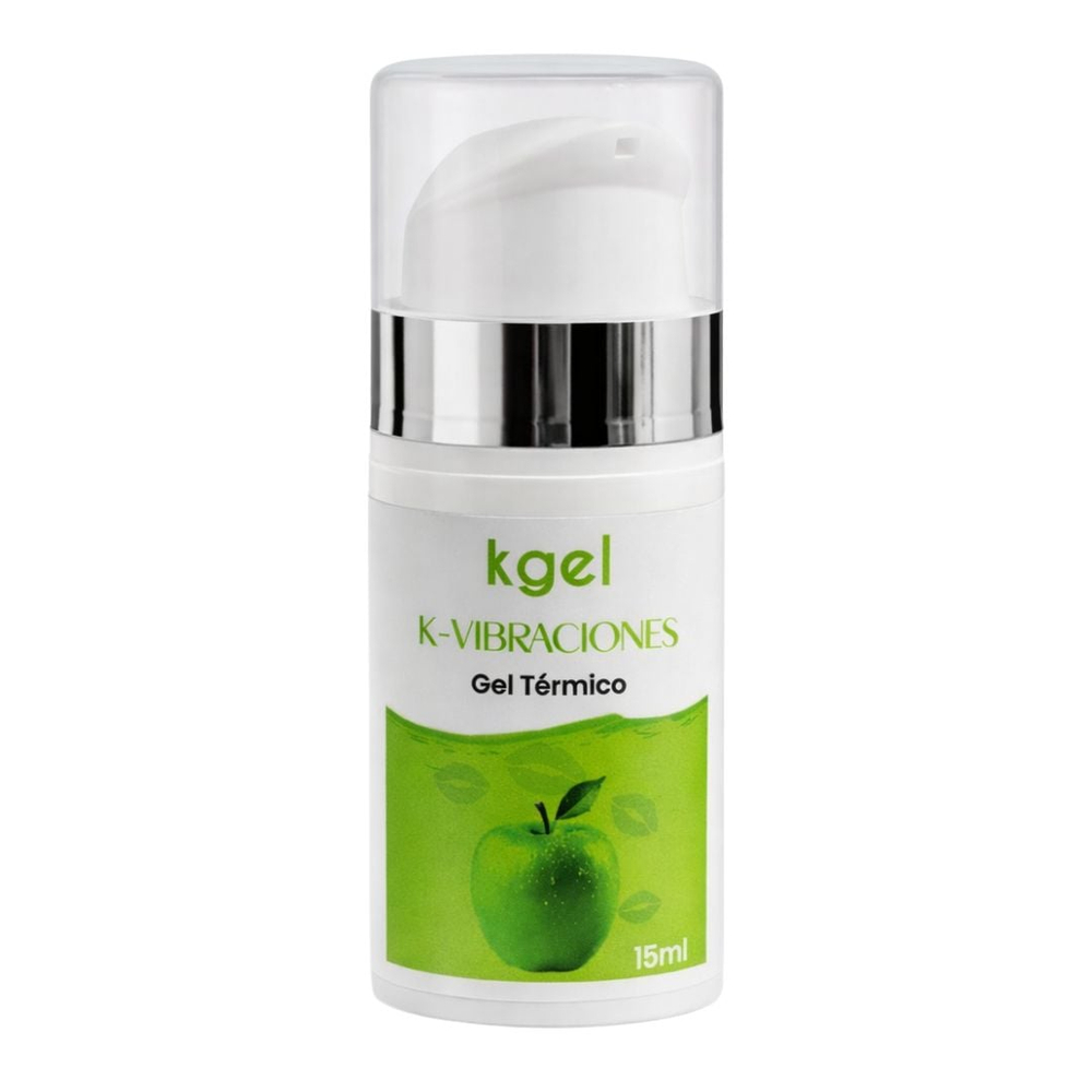 K-Vibraciones Gel Térmico De Maçã Verde 15Ml Kgel - Imagem 3