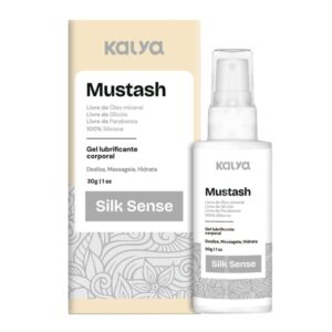 Kalya Mustash Silk Sense Gel Lubrificante Resistente A Água 30G Kalya