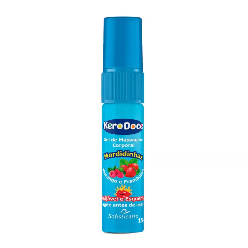 Kero Doce Gel De Massagem Beijável Hot 15G Sofisticatto - Imagem 4