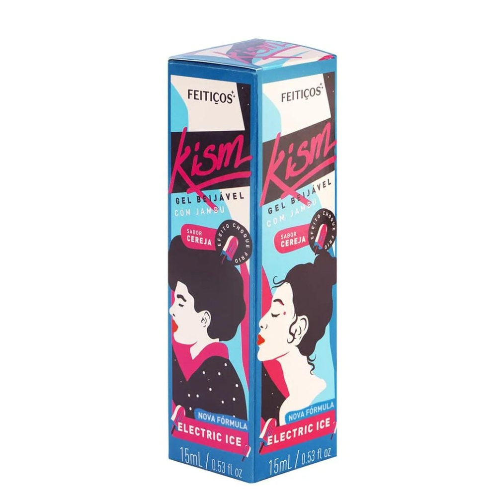 Kism Gel Beijável Eletric Ice 15Ml Feitiços - Imagem 4