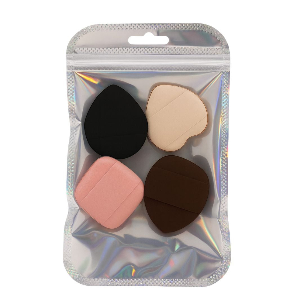 Kit 4 Esponjas Para Skincare Formatos Sortidos Vibe Toys - Imagem 2