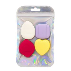 Kit 4 Esponjas Para Skincare Formatos Sortidos Vibe Toys